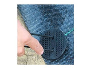 PICCHETTO A U CON PIASTRA IN SET PEZZI 10- -  mm.200x3,5 - 5 busta T-REX