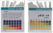 Strisce di Test PH 0-14 Professionali - 2-pack - 200 pezzi - Per Acqua/Urine - Precise - Con Scatola in Plastica - Carta di Test