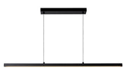 Lampada a sospensione moderna nera 120cm Lucide Sigma LED 30W