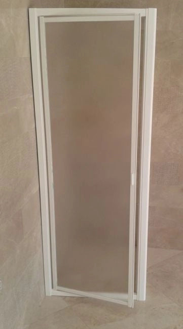 Box Porta Doccia in Acrilico - 1 lato, Apertura Battente Reversibile - Misura: 70 x h185 (AdattabilitÃ  68-73cm)