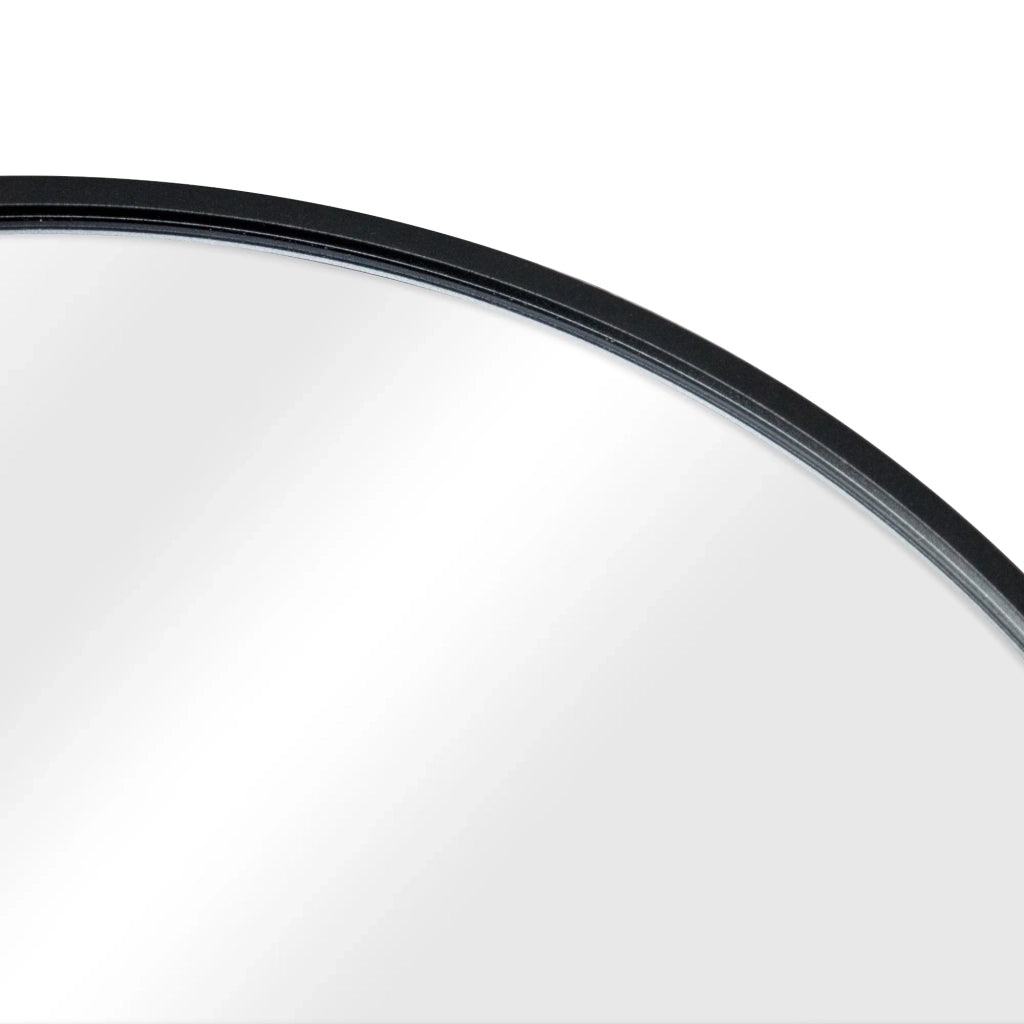 Specchio a figura intera inclinabile 160 x 40 cm nero 03_0007971