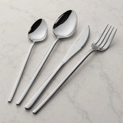 Nihami, set Posate set da 24, Argento