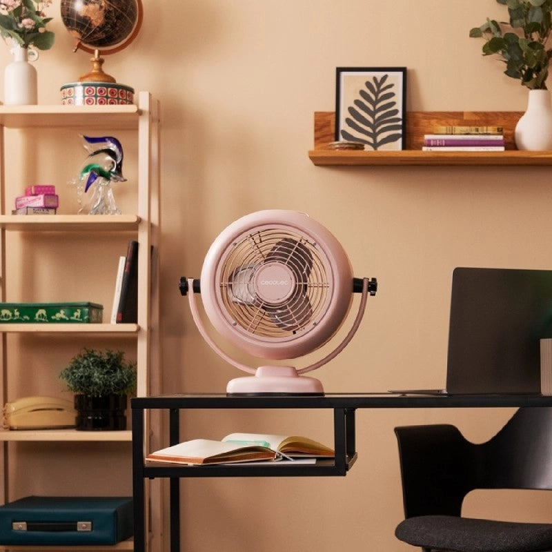 CECOTEC 08207 - EnergySilence 800 RetroDesk Pink
