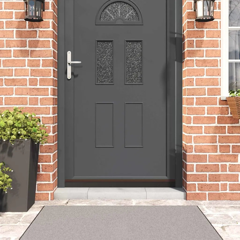 Spazzole per porte autoadesive 12 pz Marrone 100 cm CFW9324876