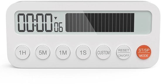 Timer Visivo, Timer di Rilascio, Timer Cucina, Pianificatore di Tempo per Studenti, Orologio Digitale
