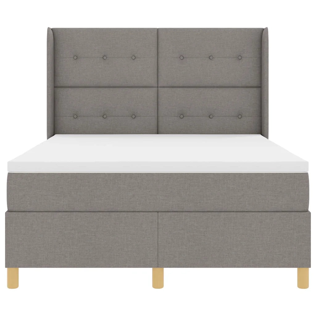 Letto a molle con materasso Talpa 140 x 200 cm Tessuto