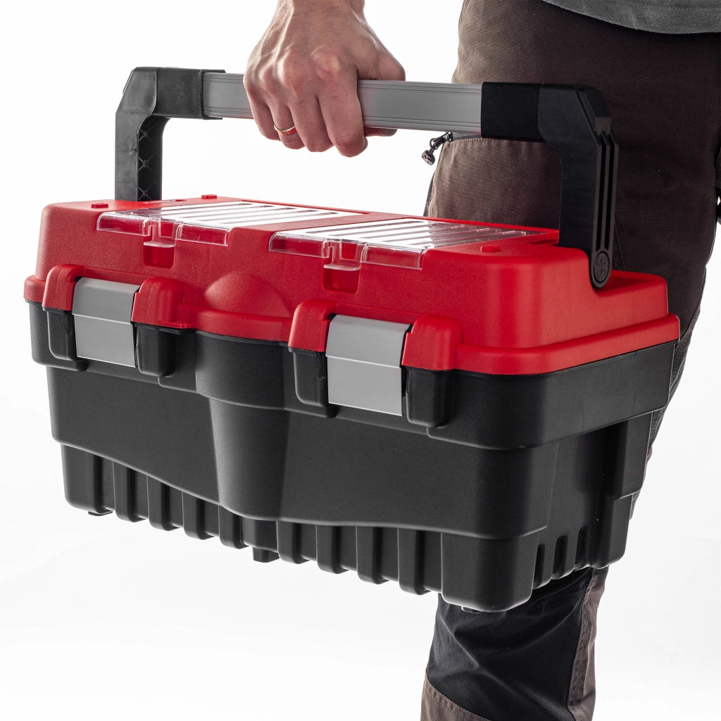 Cassetta degli attrezzi KADAX, sistema di organizzazione utensili professionale per officina.