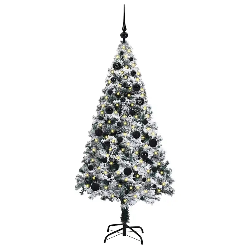 Albero di Natale artificiale con 150 LED Bianco 150 cm 3396950