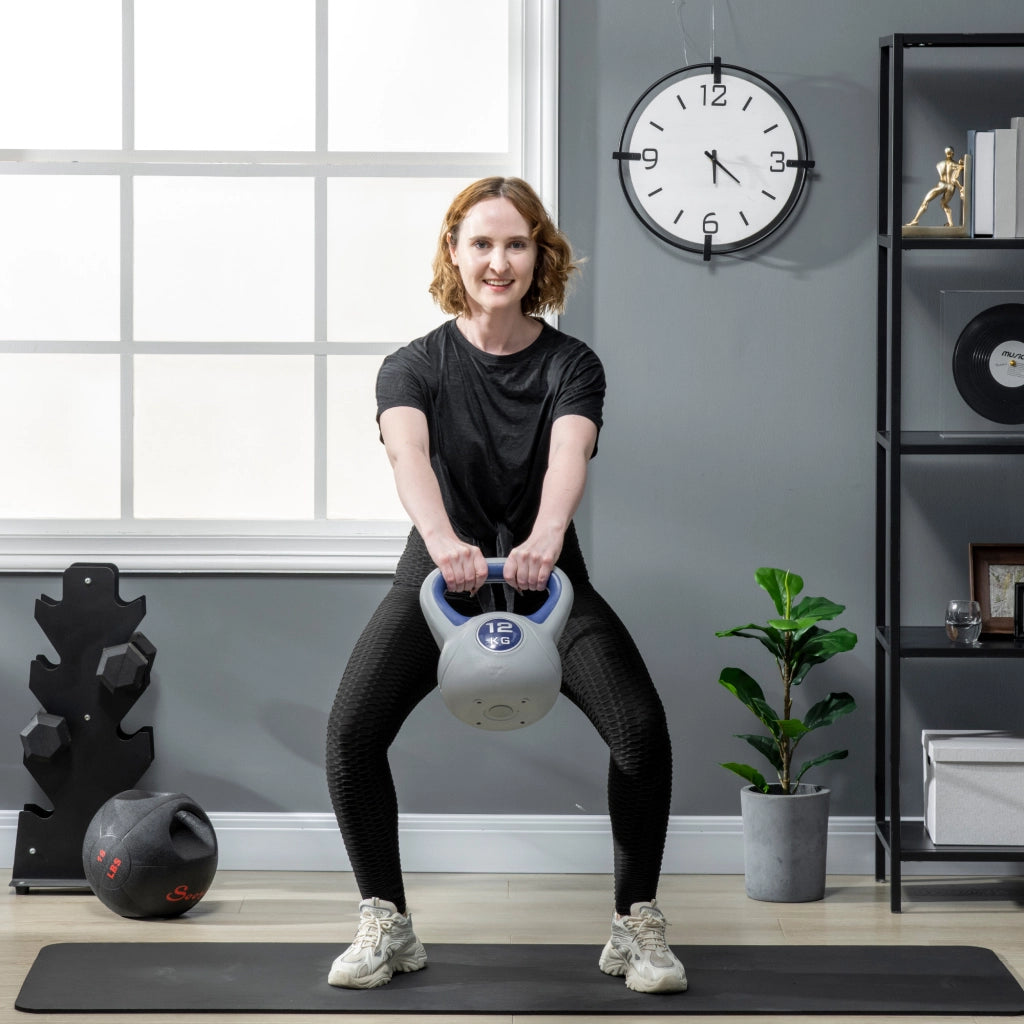 Kettlebell 12 kg ¨C zephmum ¨C blu 24x17x28 cm