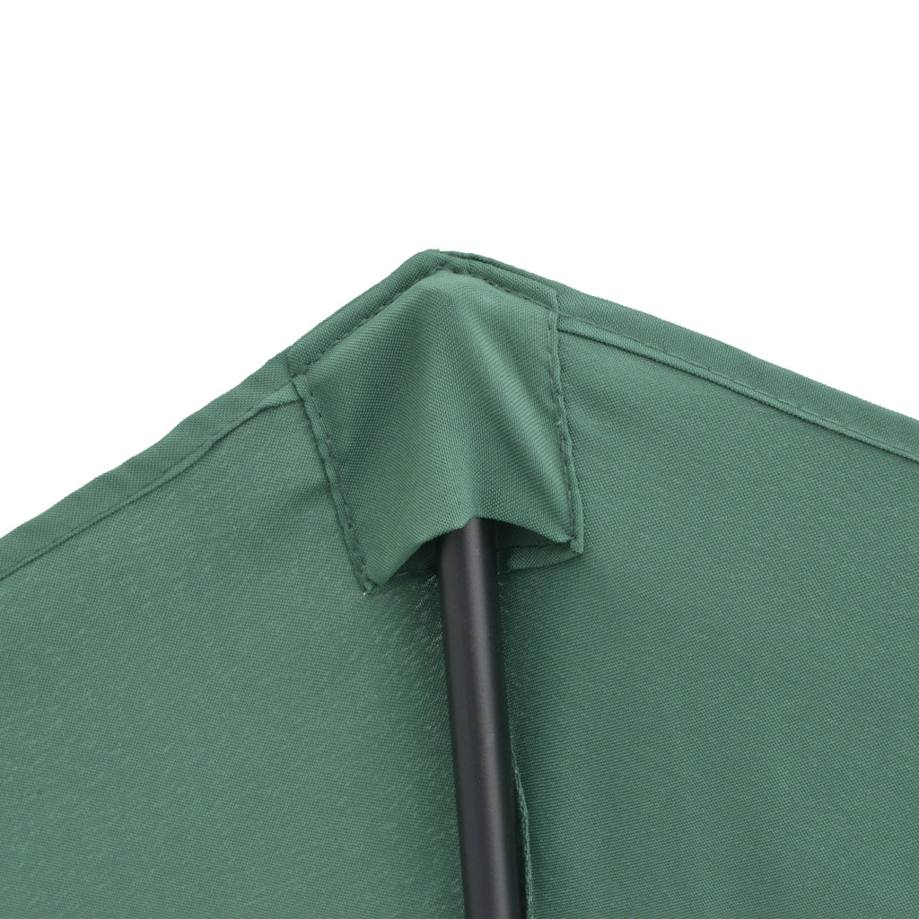 Ombrellone da balcone ? 2,7 m ¨C Minimal ¨C verde metallo poliestere