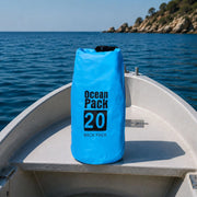 Semiha, Borsa Impermeabile Capacità 20 lt, blu