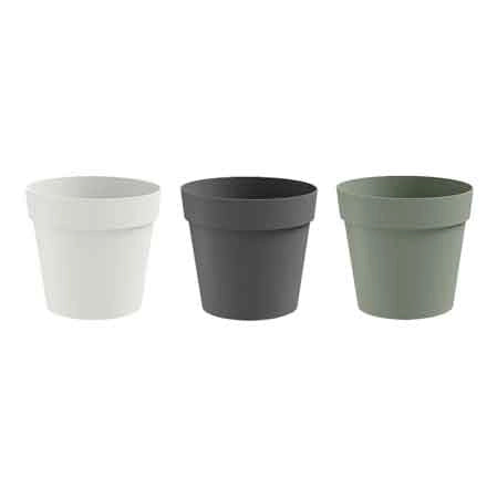 VASO 'CINQUETERRE' Ø cm 9x9,5h (Ø base 6 cm) - Colore Dolomia
