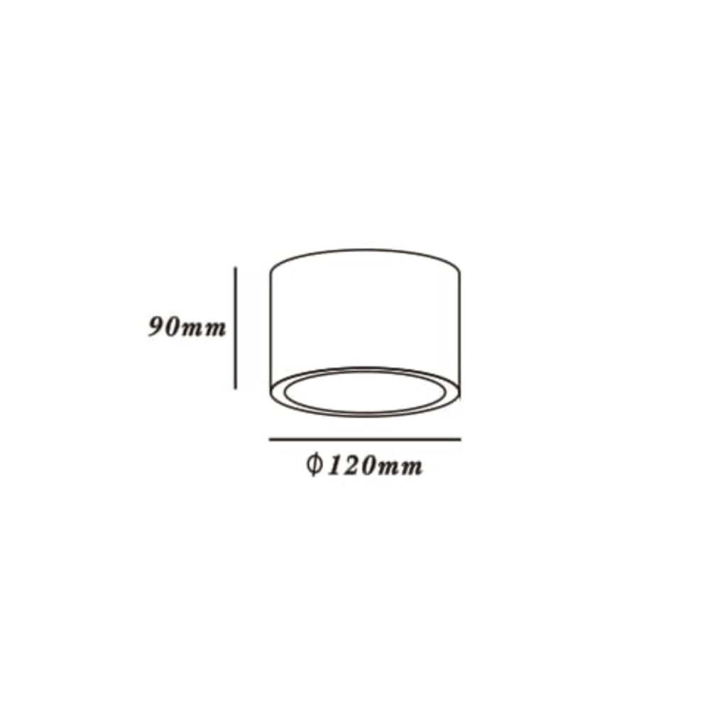 Spot da soffitto Camino ES111 bianco Light Prestige