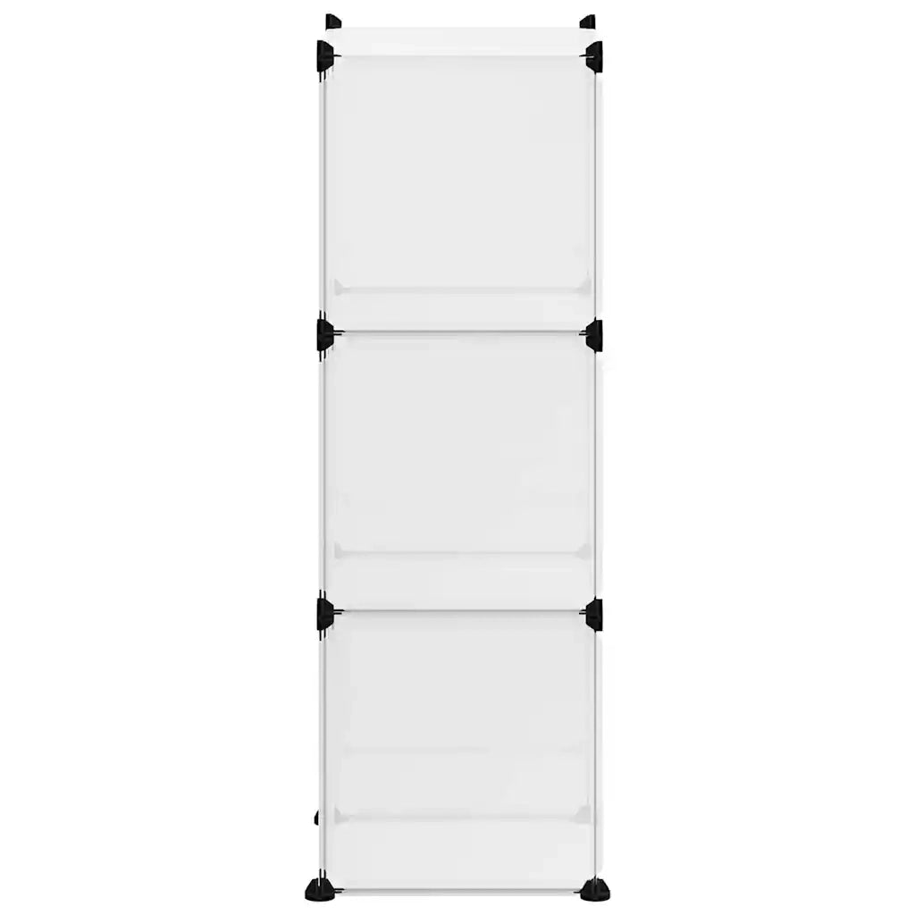 Organizzatore Portaoggetti con 6 Cubi Trasparenti in PP 340552