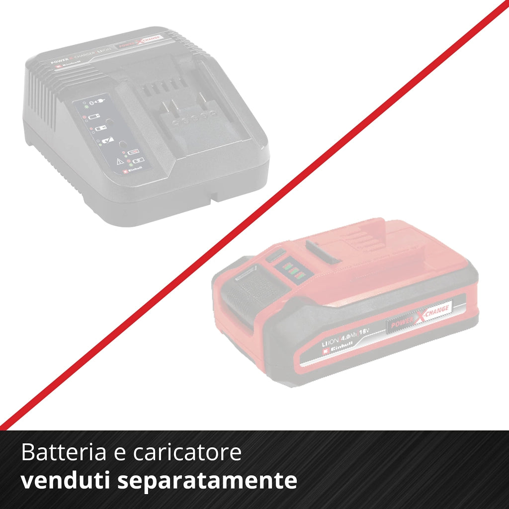 Sega a Gattuccio a Batteria Einhell Te Ap 18 Li Solo 18V