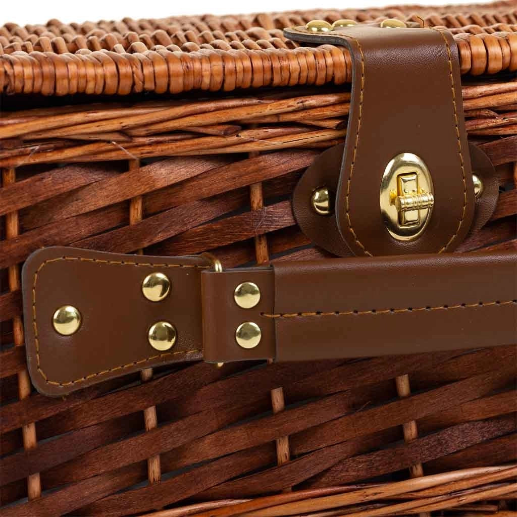 Cestino pic-nic marrone 40x28x19h