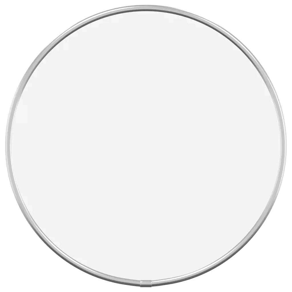 Specchio da Parete | Specchio decorativo Argento ? 30 cm Rotondo