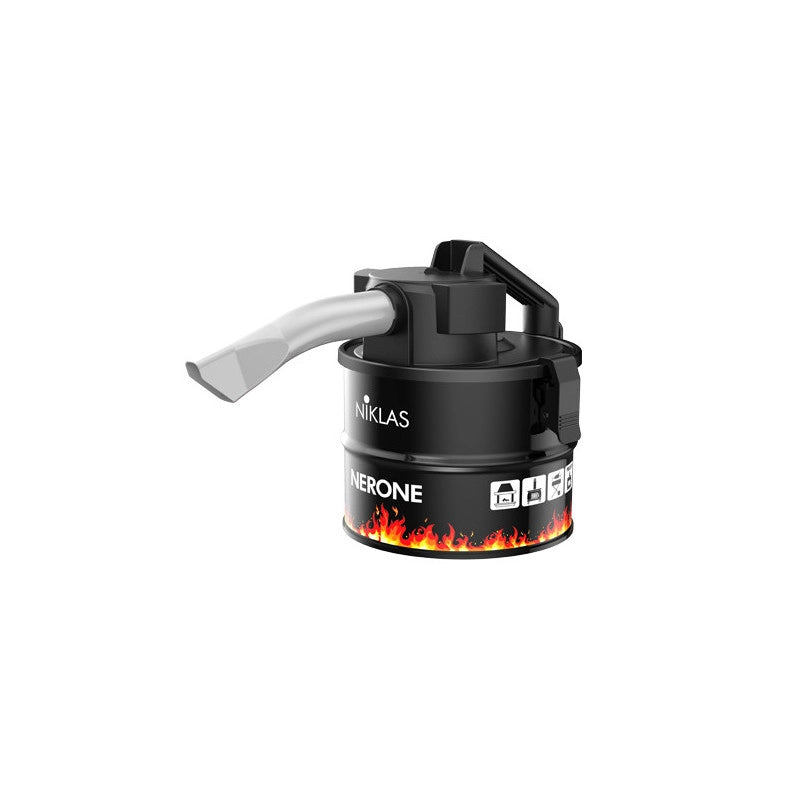Aspiracenere Niklas Nerone LT 4 L 600 W – compatto con filtro HEPA