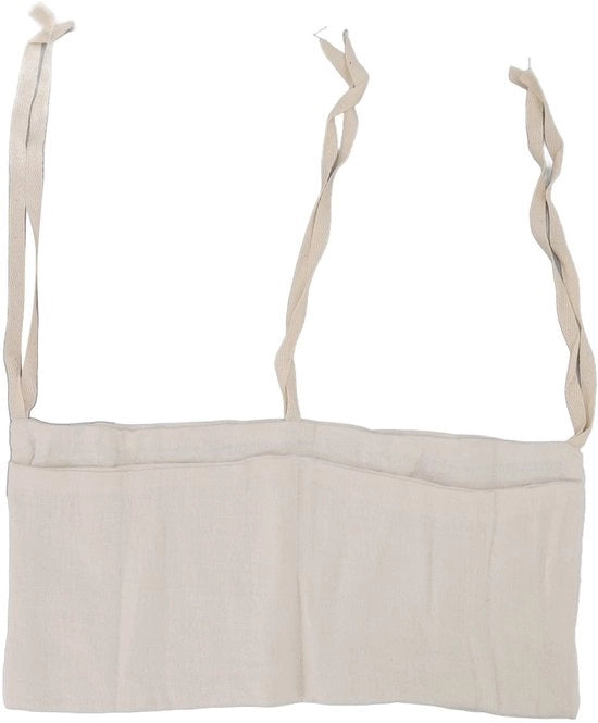 Organizzatore per lettini - Corda regolabile - Borsa di stoccaggio per giocattoli - Borsa di stoccaggio appesa - Adatta per pannolini e spazzolini - Igiene e lavabile
