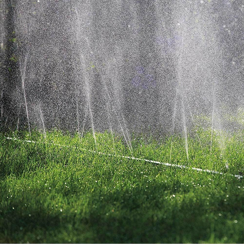 Tubo Piatto Microforato 30 Mt Irrigazione Giardino Piante Esterno con Connettore