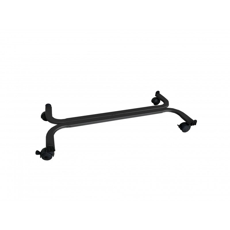Carrello Porta Piante Linea Speedy Rettangolare Cm 58X30 Nero Tecnokit