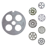 PIASTRA PER TRITACARNE MANUALE Per n.5 - 5 fori da 12 mm.  - REBER