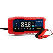 CARICABATTERIE INTELLIGENTE 12V 6A 5A 3A LCD AUTO MOTO RIPARA BATTERIE