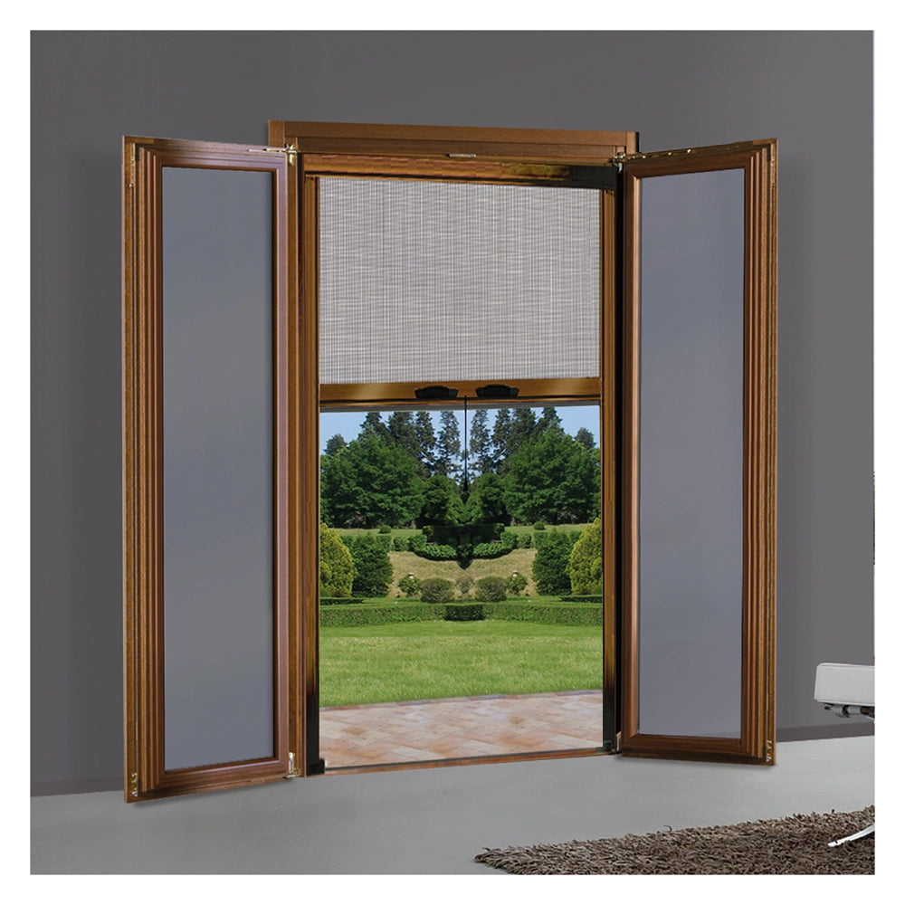 Zanzariera a rullo verticale 80x250 bronzo