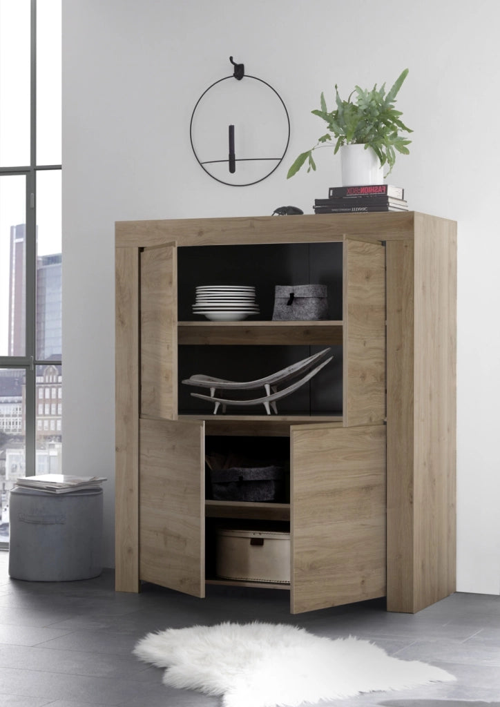 Credenza CAPRI rovere scuro