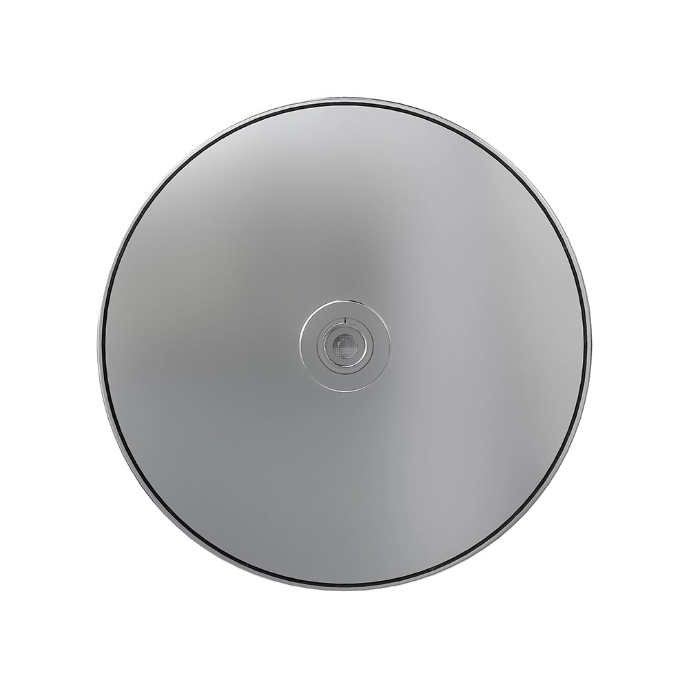 Soffione doccia Ø 20 cm orientabile in abs cromato