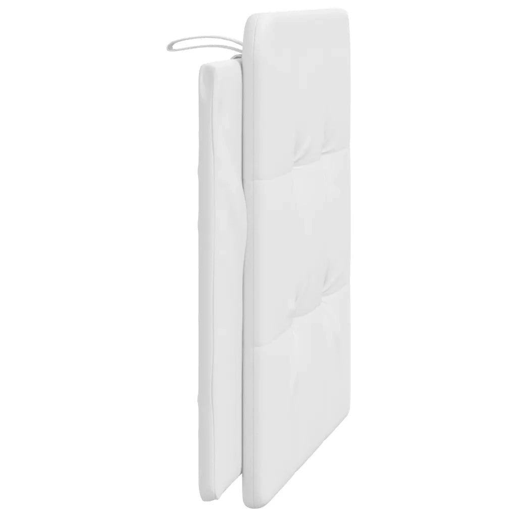 Cuscino Testiera-Cuscino per Testiera Zadar Bianco 100 cm in Similpelle