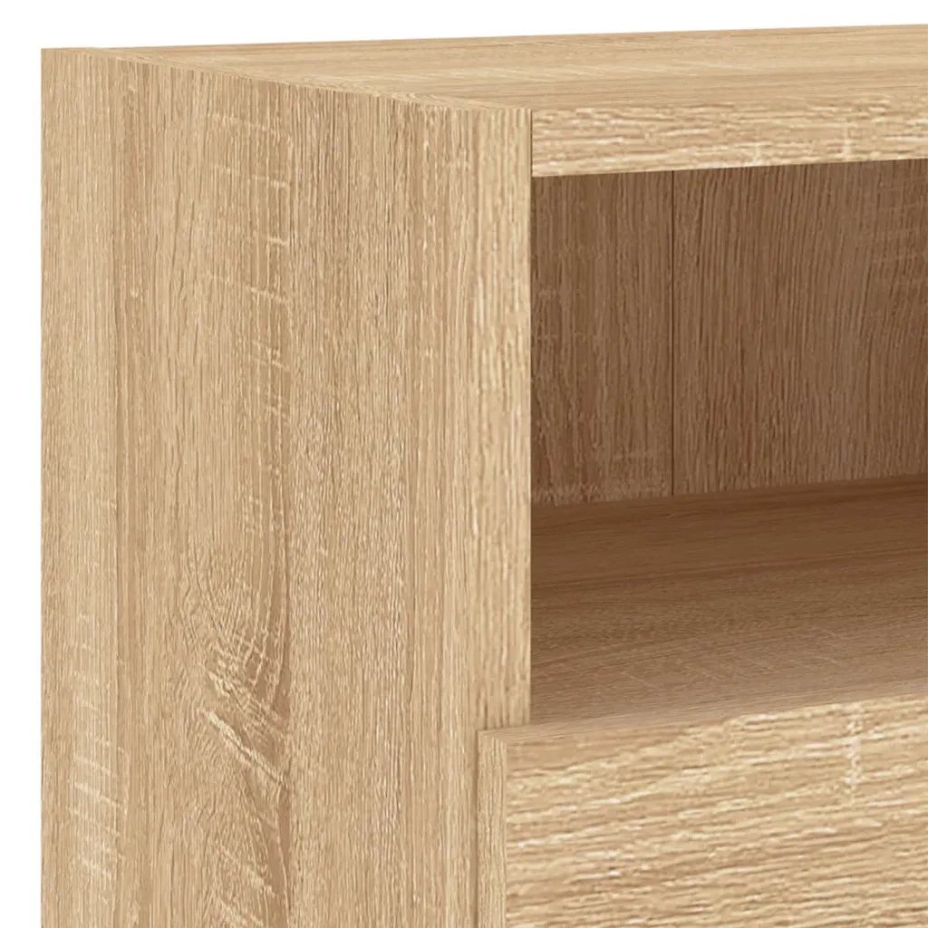 Mobili TV a Muro 4pz | Armadietto TV | Mobile Porta TV Rovere Sonoma in Legno Multistrato