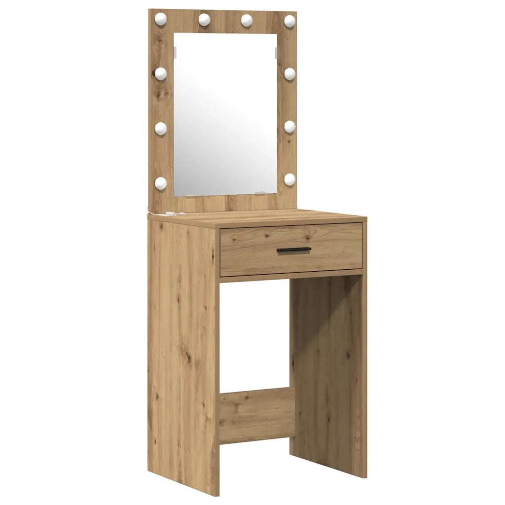 Tavolo da Trucco Marrone 50 x 41 x 135 cm Legno multistrato 3334262