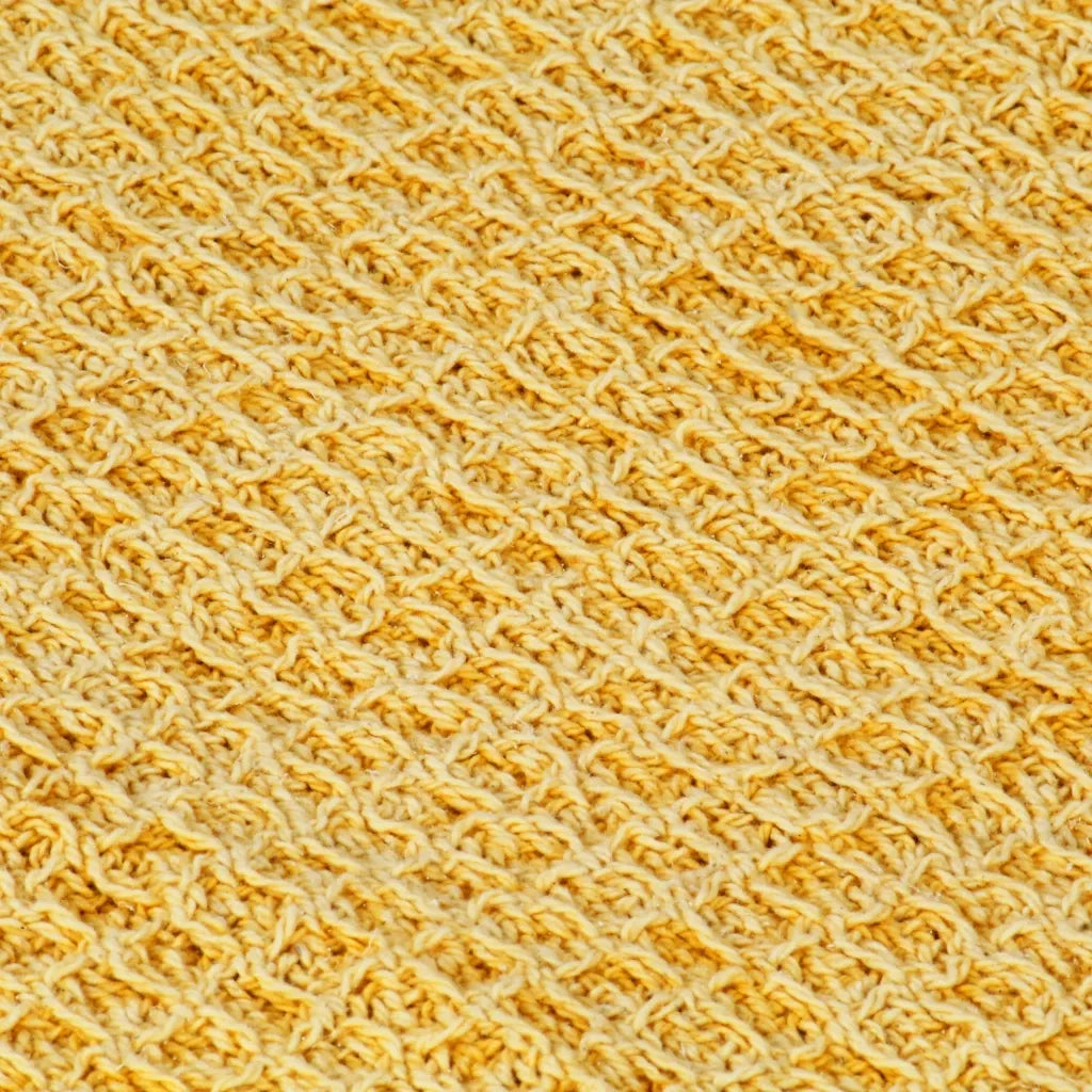 Copriletto in Cotone 160x210 cm Giallo Senape 133762