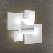 SHADOW-45 APPLIQUE-PLAFONIERA 4 LUCI BIANCA 1088-45-BI