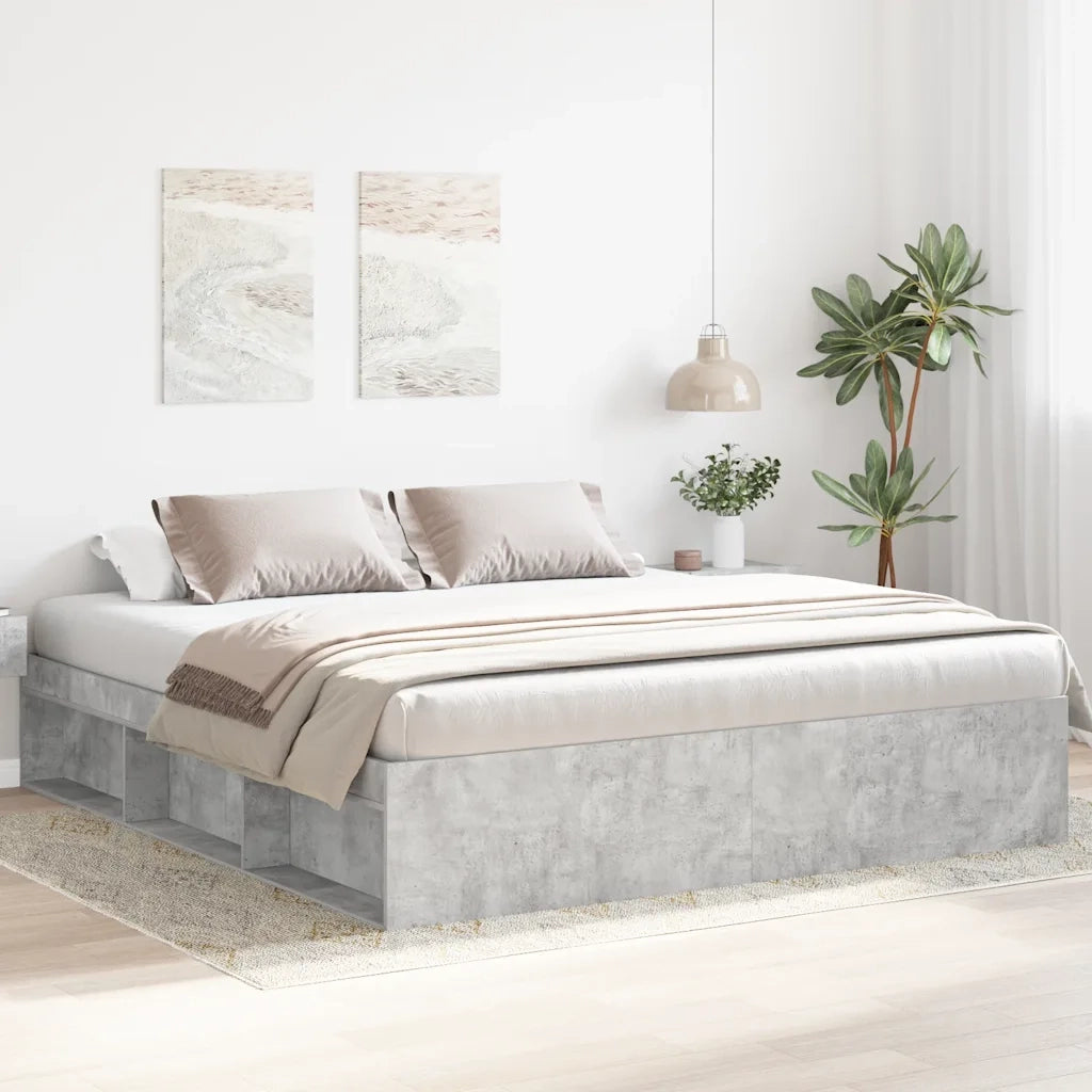 Giroletto Grigio Cemento 180x200 cm Super King