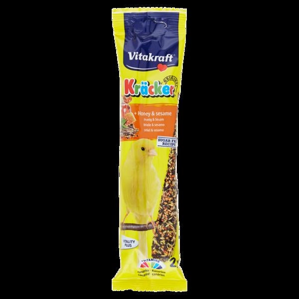 KRACKER AL MIELE E SESAMO PER CANARINI 2 PEZZI DA 60 GR