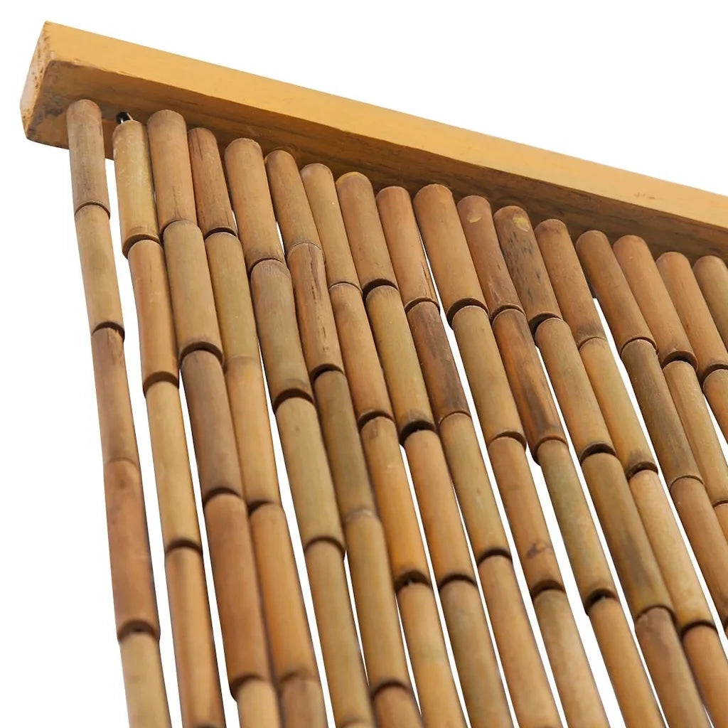 Tenda Antimosche per Porte in Bambù 56x185 cm 43720