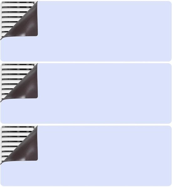 3 Coperture di Ventilazione Magnetiche in Gomma