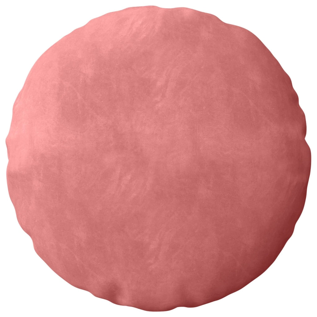 Federa 6 pcs HEERLEN Rosa Ø 50 cm Velluto 922542