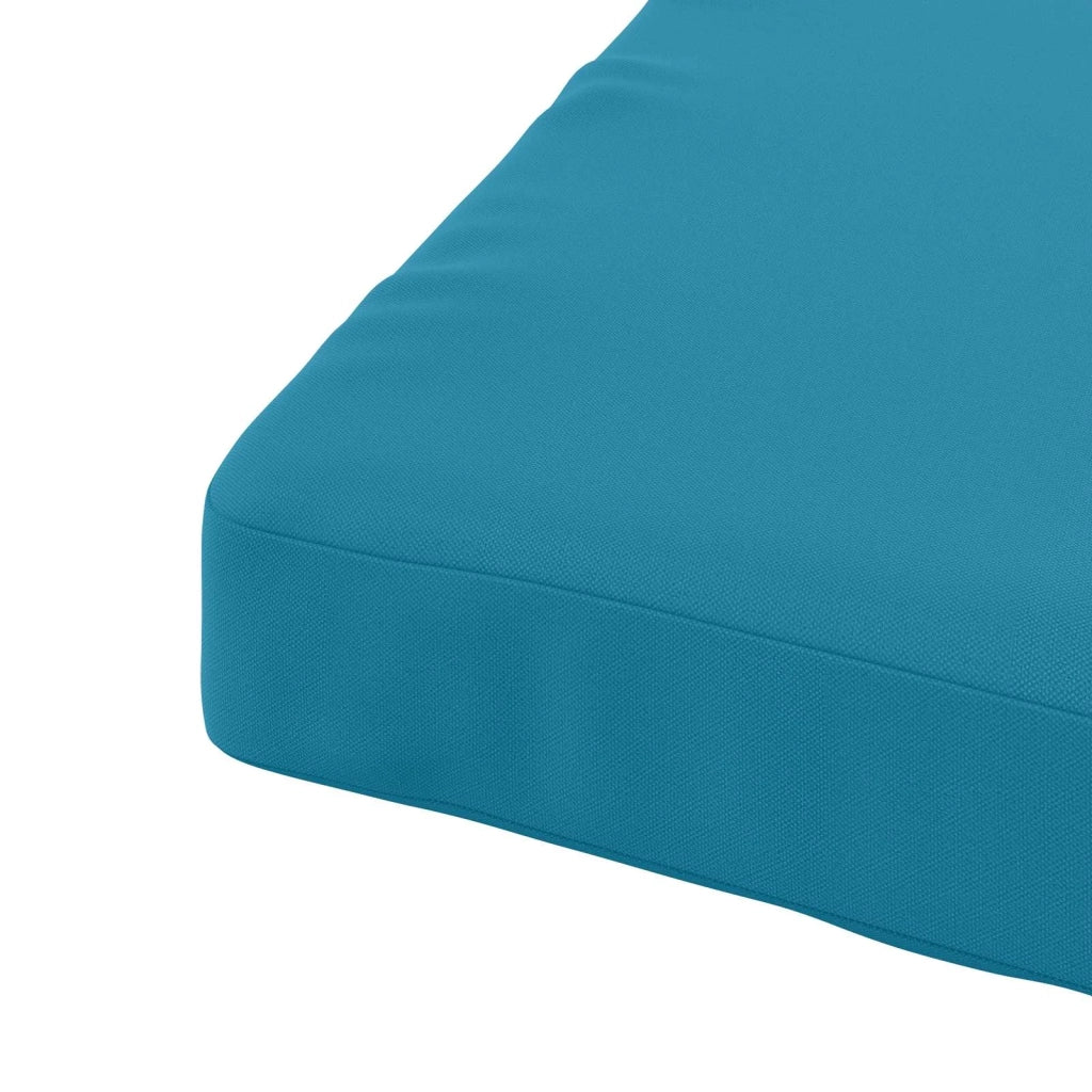 Cuscino per Sedia in Unico Pezzo SOEST 100% Poliestere Azzurro 944917