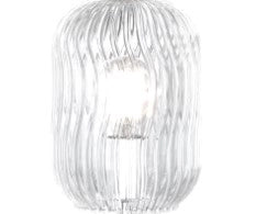 APPLIQUE REGOLABILE OTTONE SAT. 1 LUCE VETRO TRASPARENTE 1181OS-A-TR