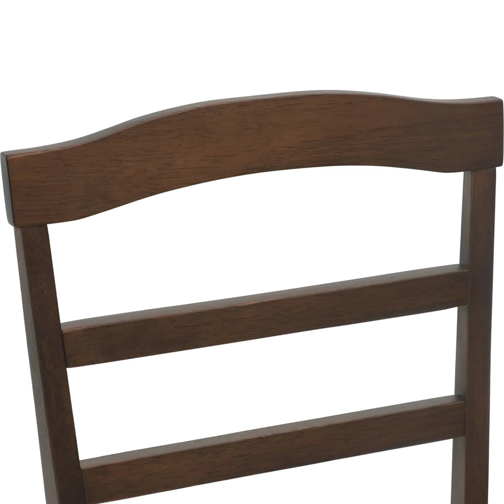 Sedia da pranzo 2 pcs Marrone chiaro e nero 42020493