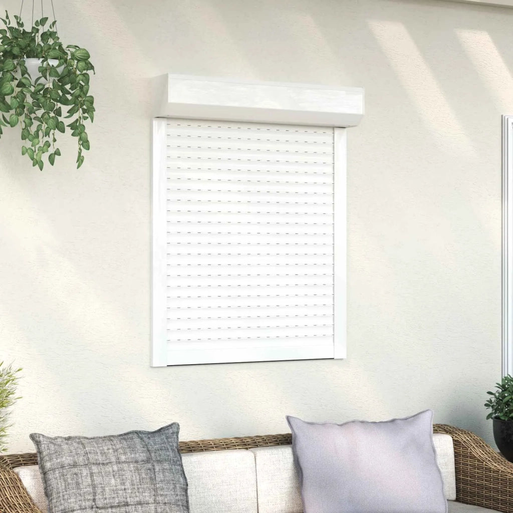 Persiana a rullo Bianco 80 x 100 cm Alluminio e poliuretano 42047052
