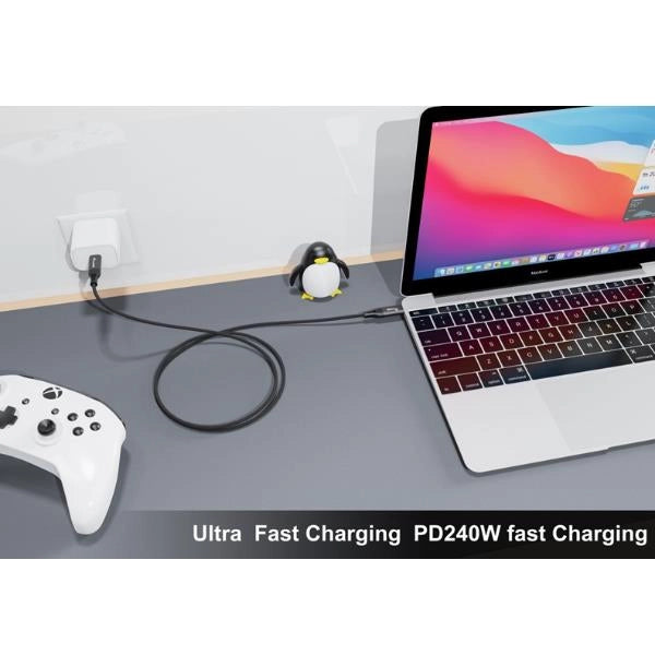 Usb 4 c to c cable 2.0m pd 240w 8k - 128442