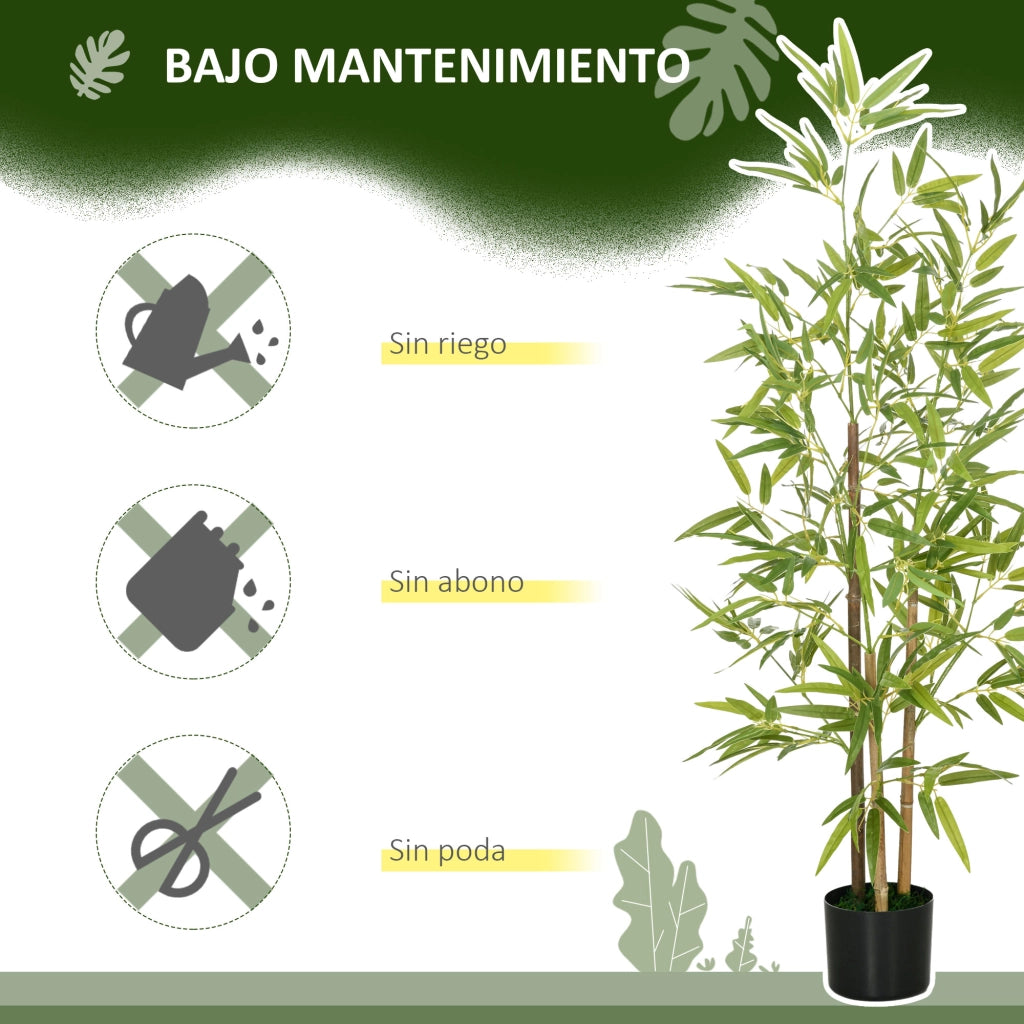 Piante Artificiali di Bamb¨´ ¨C Minimal ¨C Verde ?15x120 cm