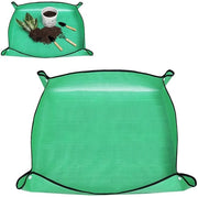 Tappeto per Giardino - Acqua-Resistente e Ripiegabile - 66 x 66 cm - Adatto per Piante da Interno - Tappeto per Giardino Verde