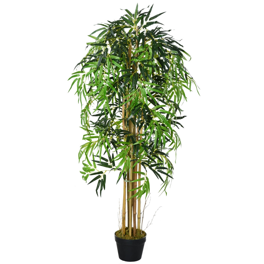 Bamb¨´ Artificiale con Vaso ¨C zephmum ¨C 18x150cm