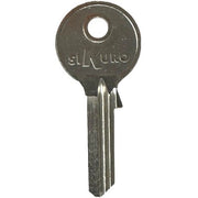 CHIAVE PIATTA ILSA BK009 ORIGINALE - OTTONE NICHELATO- 10 pezzi