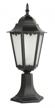Lampada da giardino a stelo Retro nera 52cm E27 IP43